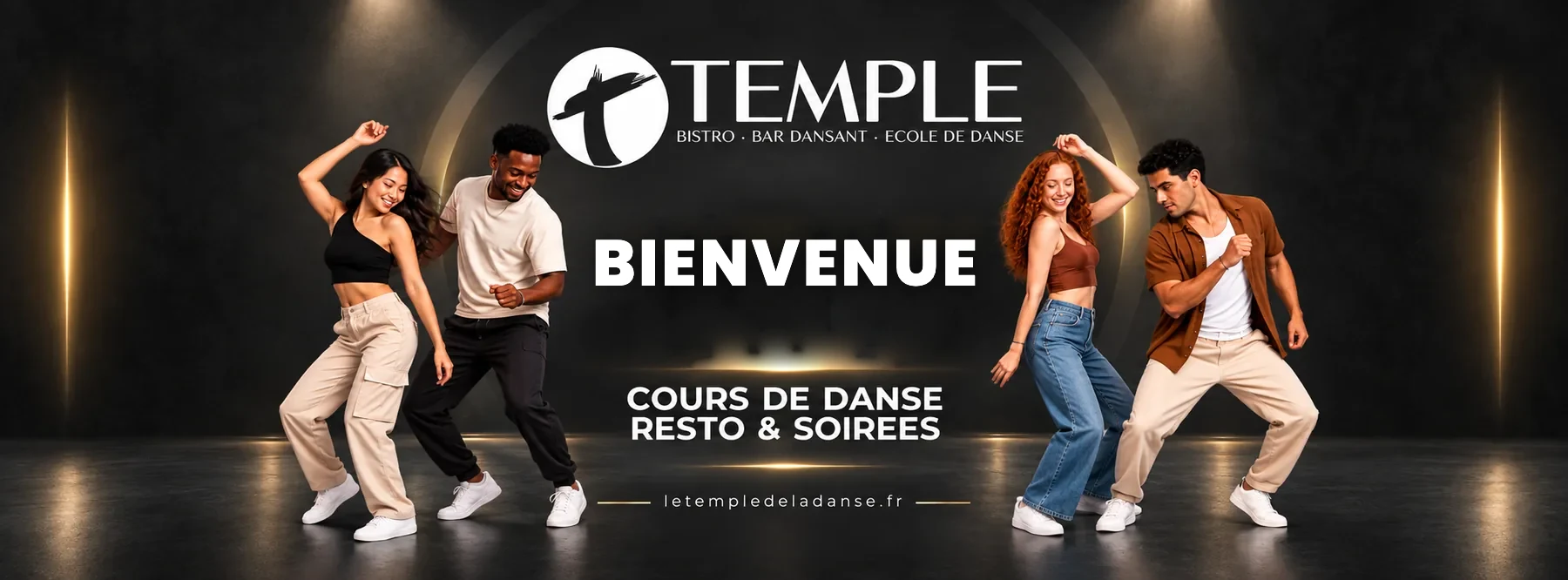 Cours de danse, resto et soirées au Temple de la Danse, à Lattes